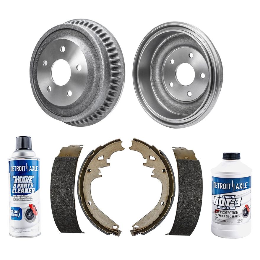 Main Image - Rear Brake Drums Shoes