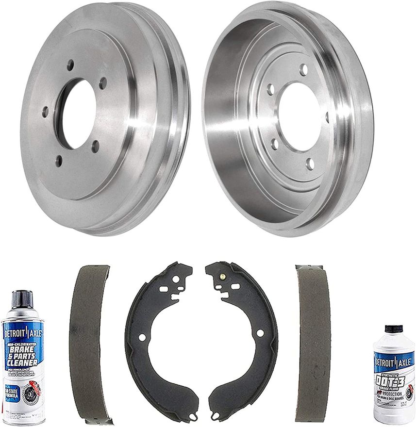 Main Image - Rear Brake Drums Shoes