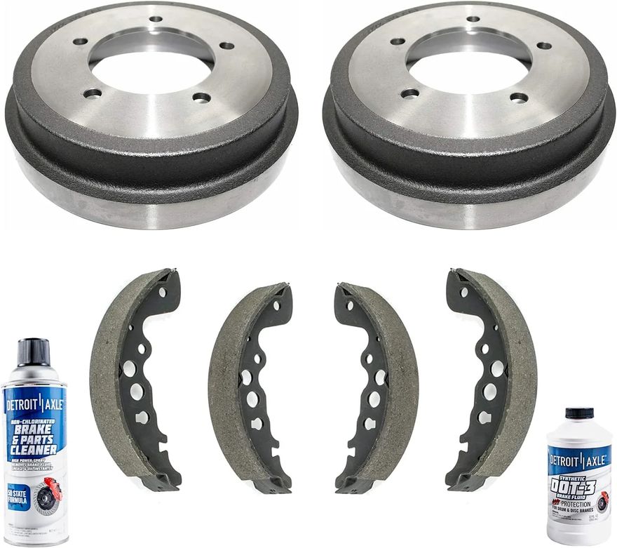 Main Image - Rear Disc Drums Brake Shoes