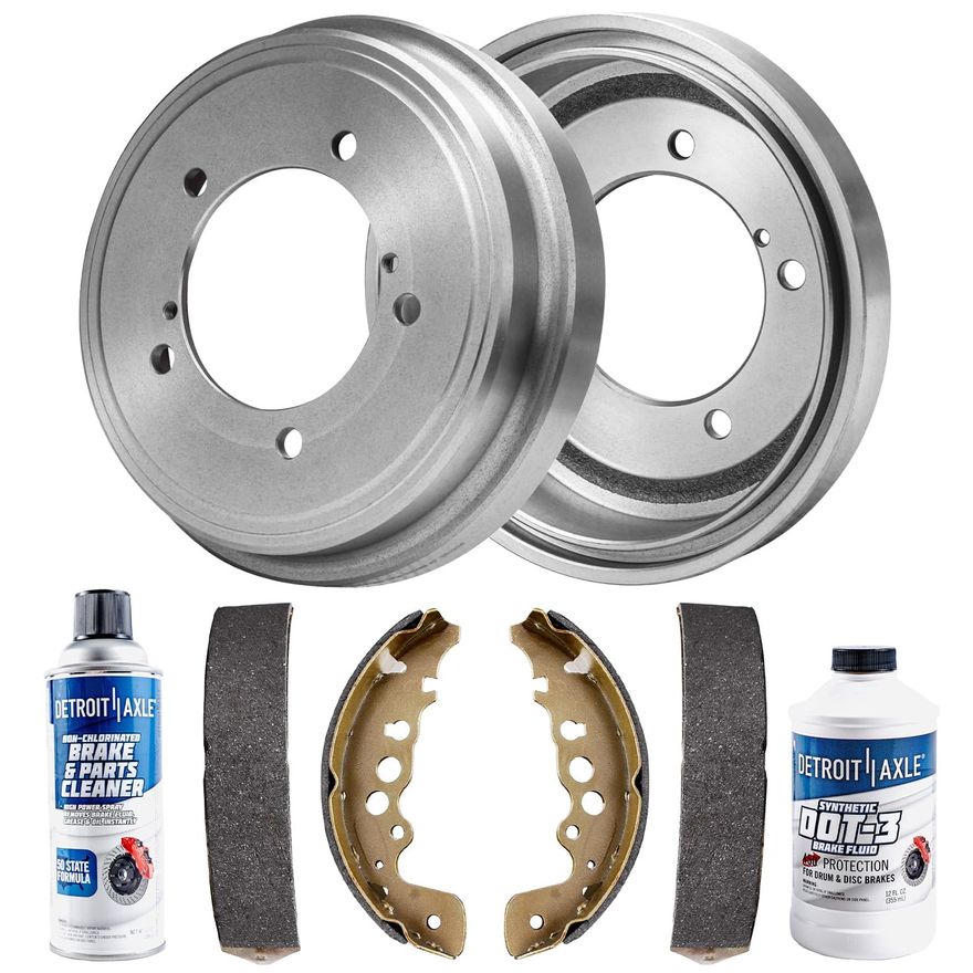Main Image - Rear Disc Drums Brake Shoes
