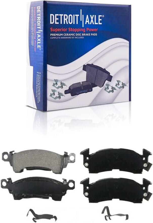 Front Ceramic Brake Pad - P-52 x2