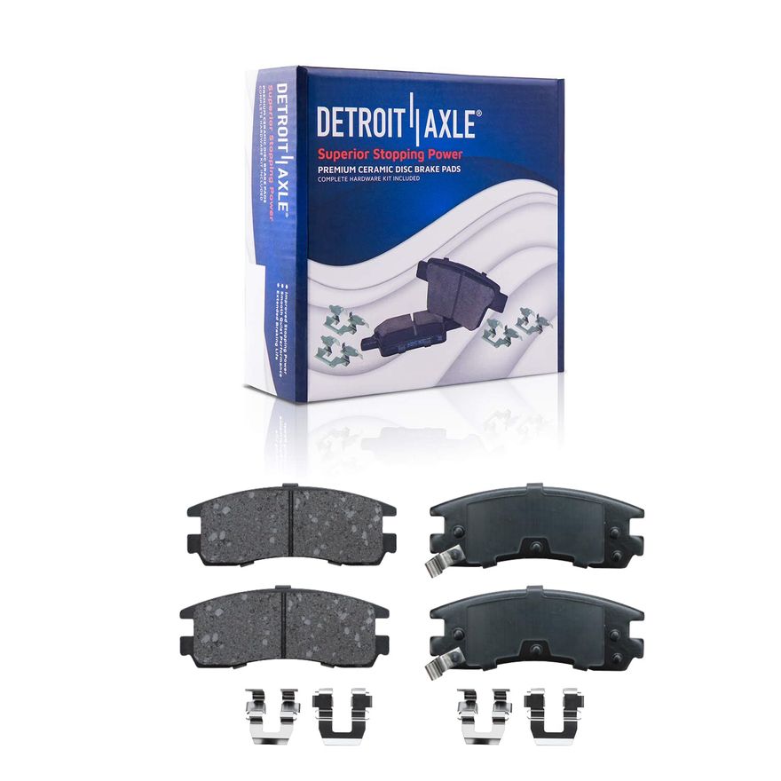 Rear Ceramic Brake Pads - P-508 x2