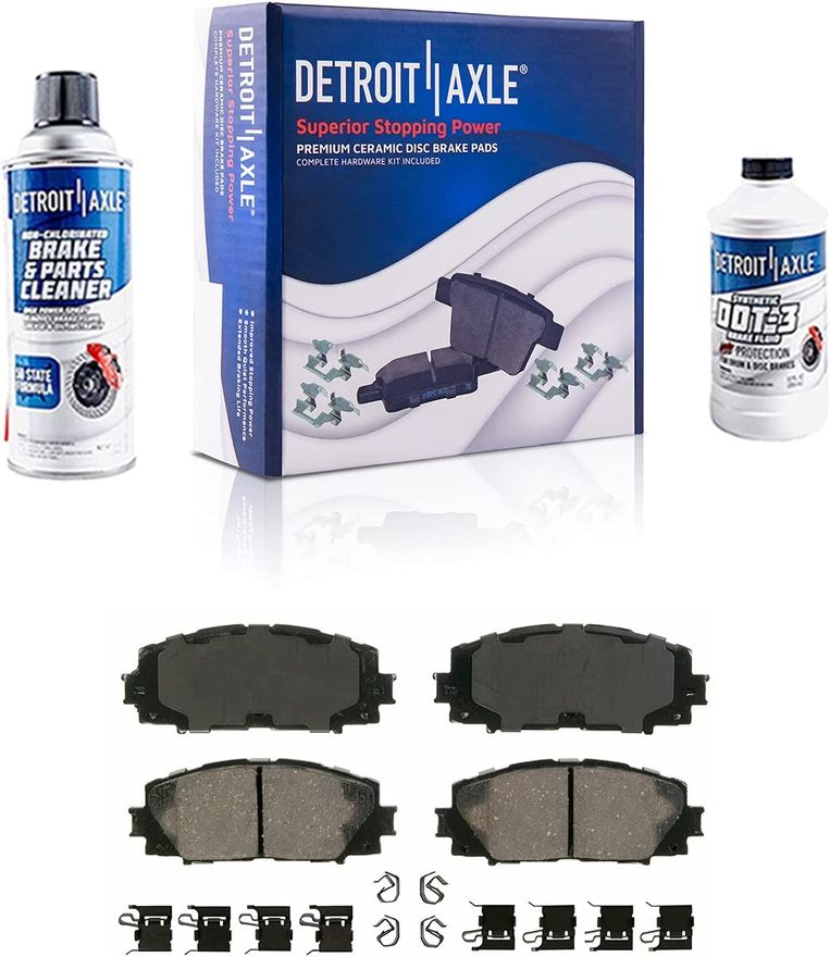 Front Ceramic Brake Pad - P-1184 x2