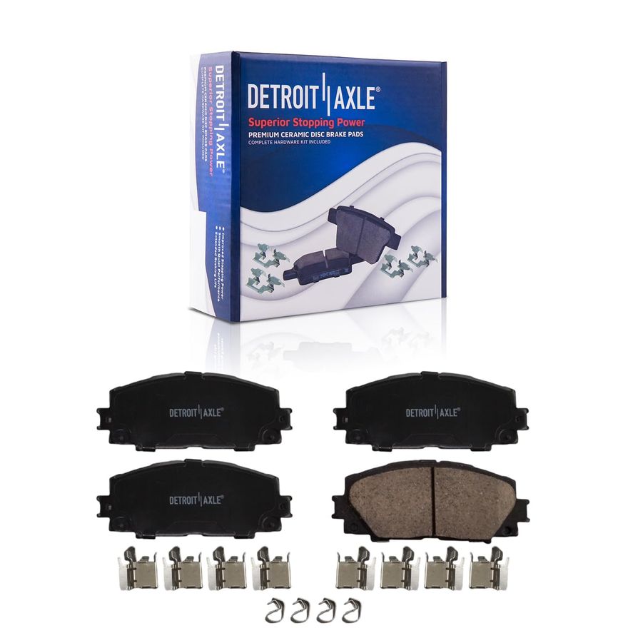Front Ceramic Brake Pad - P-1184A x2