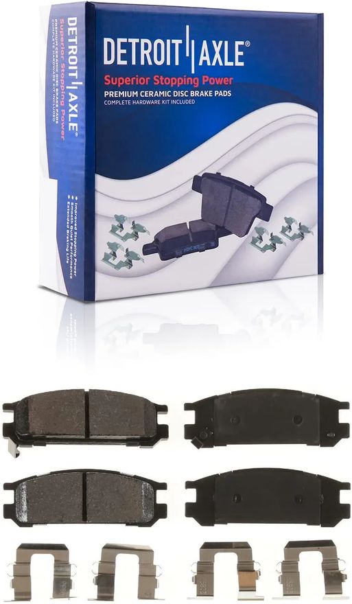 Rear Ceramic Brake Pad - P-471 x2