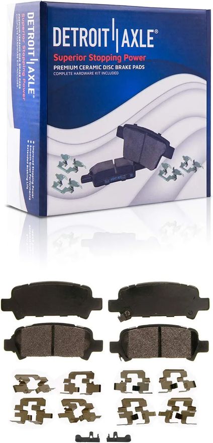 Rear Ceramic Brake Pad - P-770 x2