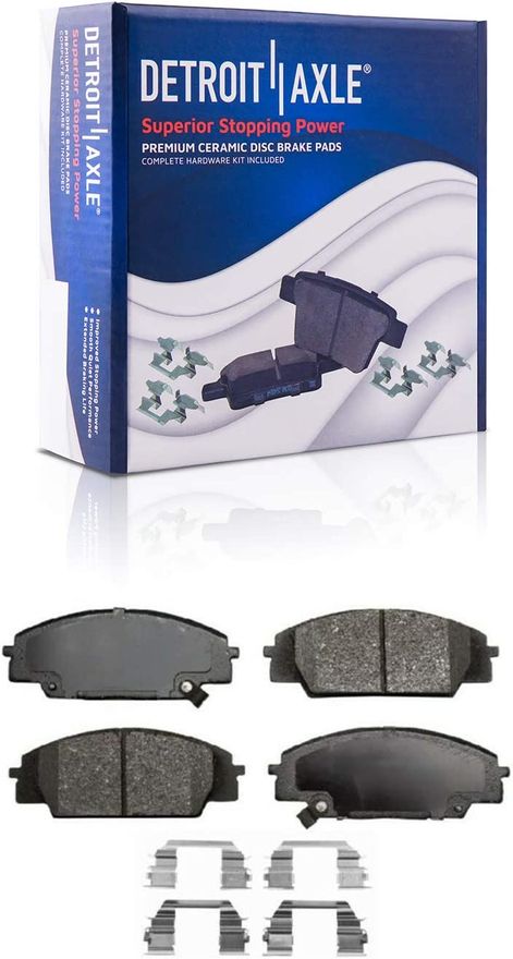 Front Ceramic Brake Pads - P-829 x2