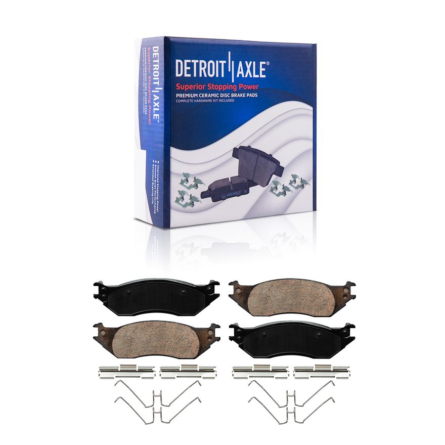 Front Ceramic Brake Pads - P-1045 x2