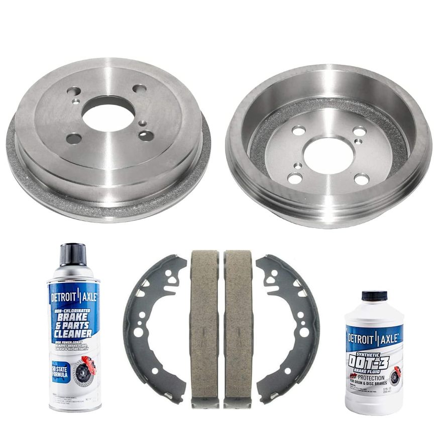 Main Image - Rear Brake Drums Shoes