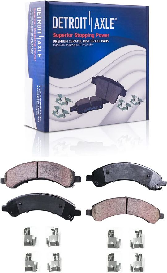 Rear Ceramic Brake Pad - P-989 x2