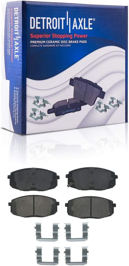 Rear Ceramic Brake Pad - P-1397 x2