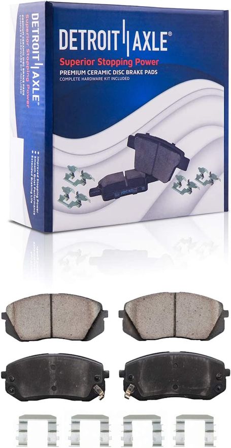 Front Ceramic Brake Pads - P-1295 x2