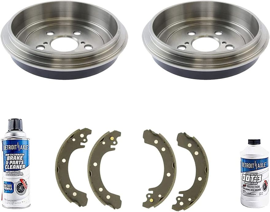 Main Image - Rear Brake Drums Shoes