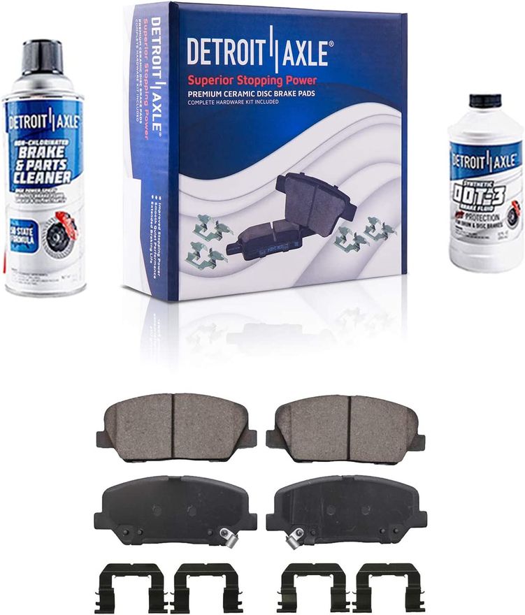 Front Ceramic Brake Pads - P-1413 x2