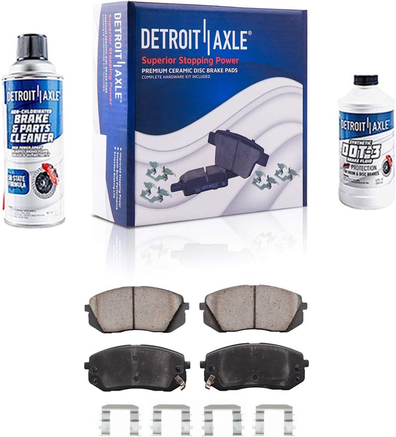 Front Ceramic Brake Pad - P-1295 x2