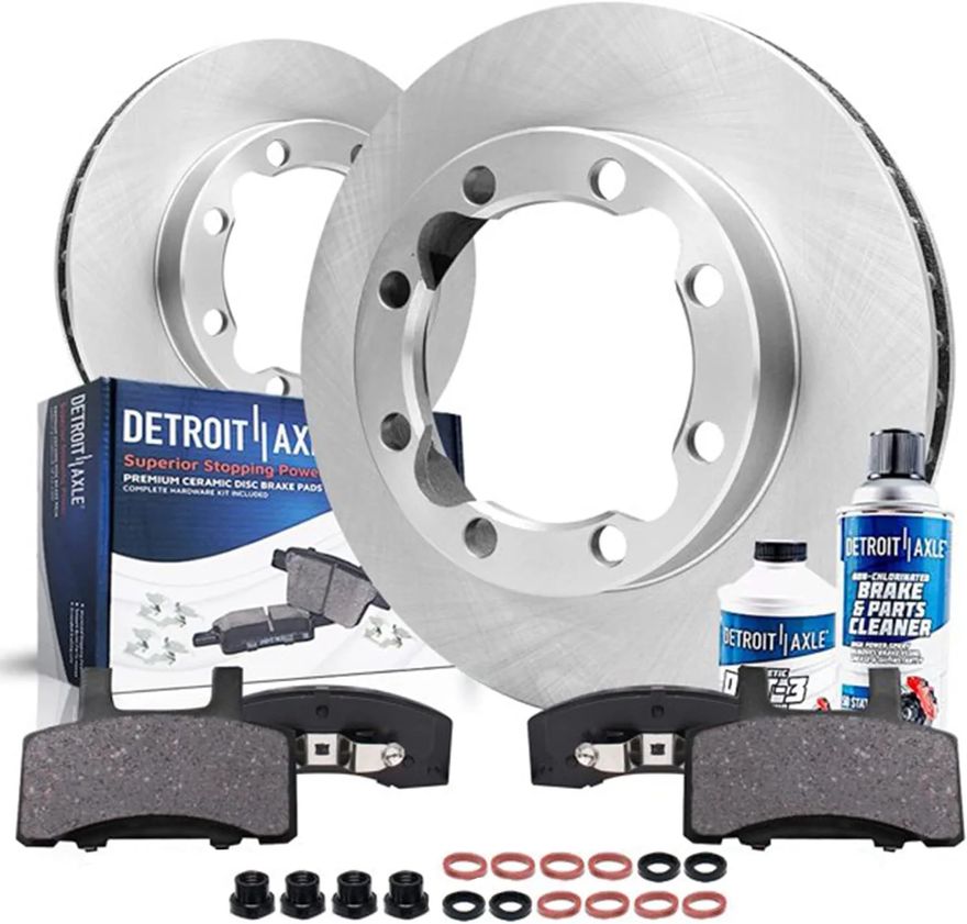 Main Image - Front Disc Rotors Brake Pads