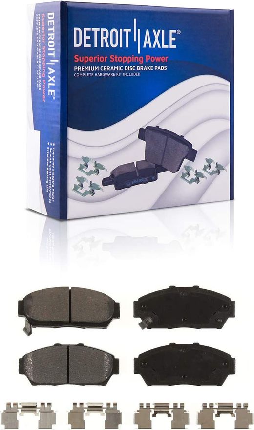 Front Ceramic Brake Pads - P-617 x2