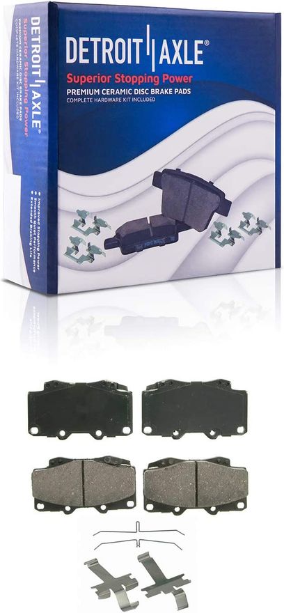 Front Ceramic Brake Pads - P-799 x2