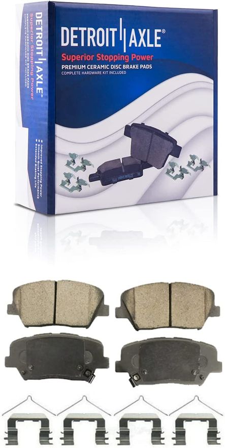 Front Ceramic Brake Pad - P-1815 x2