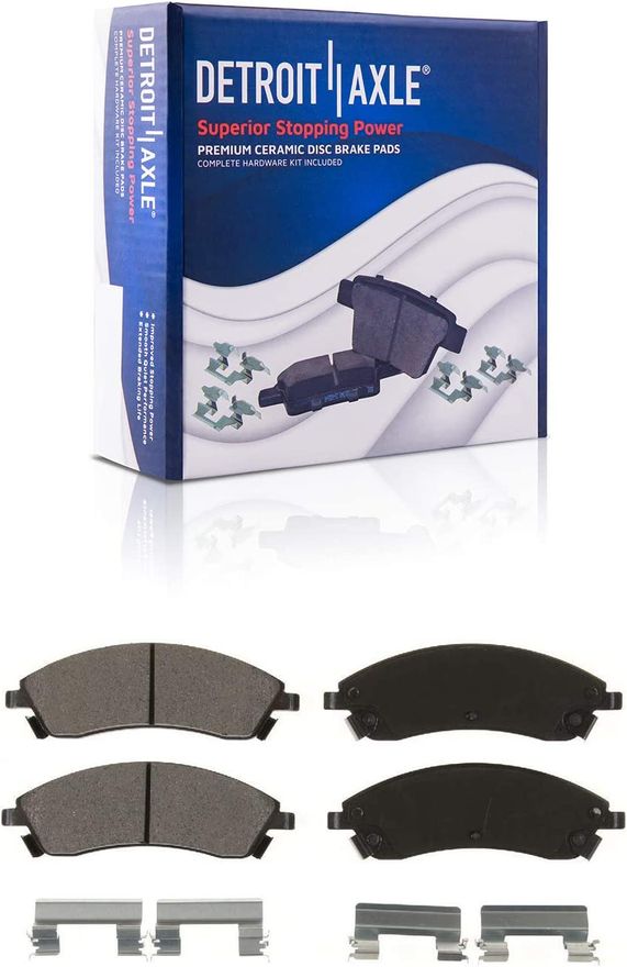 Front Ceramic Brake Pads - P-1019 x2