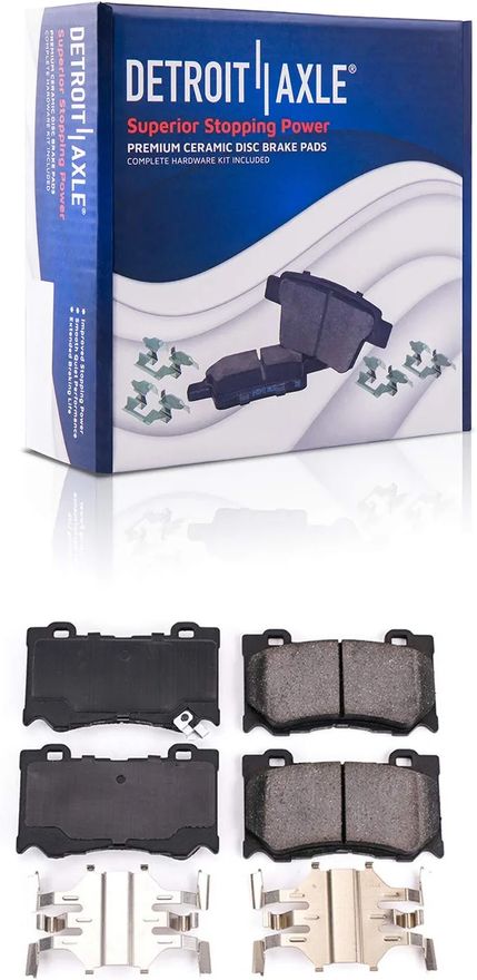 Front Ceramic Brake Pads - P-1346 x2