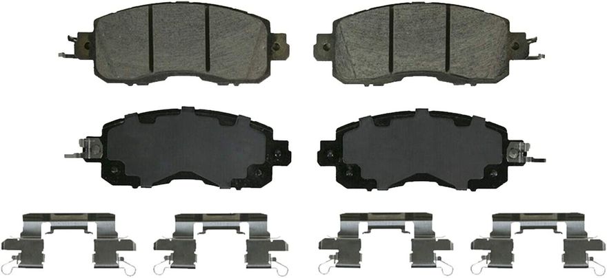 Front Ceramic Brake Pads - P-1650 x2