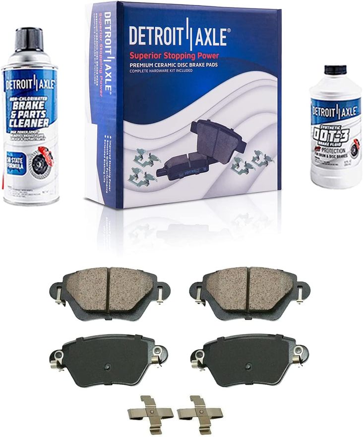 Rear Ceramic Brake Pads - P-911 x2