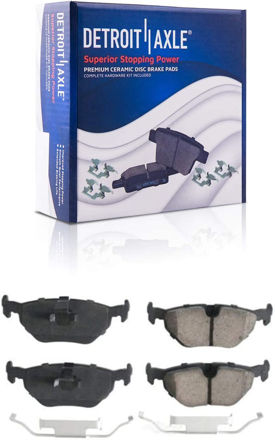 Rear Ceramic Brake Pads - P-692 x2