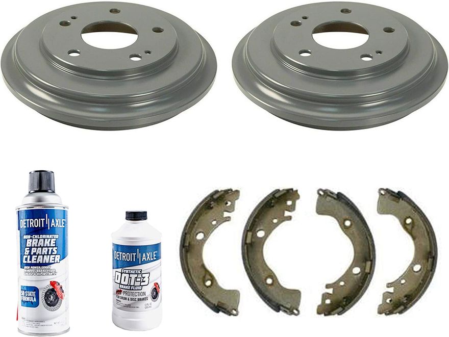 Main Image - Rear Brake Drums Shoes