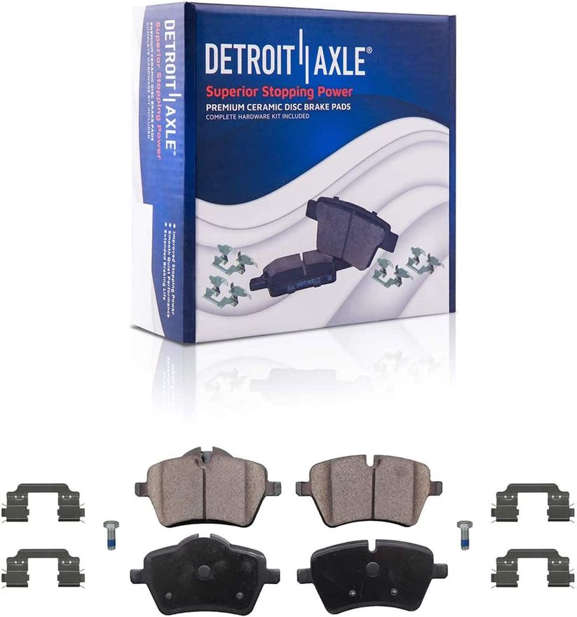 Front Ceramic Brake Pads - P-1204 x2