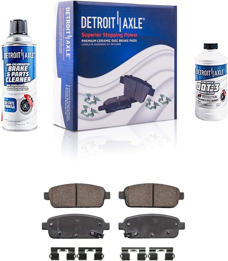 Rear Ceramic Brake Pad - P-1468 x2