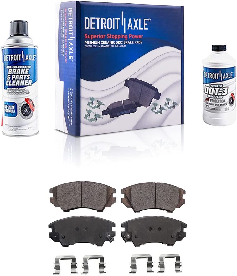 Front Ceramic Brake Pads - P-1404 x2