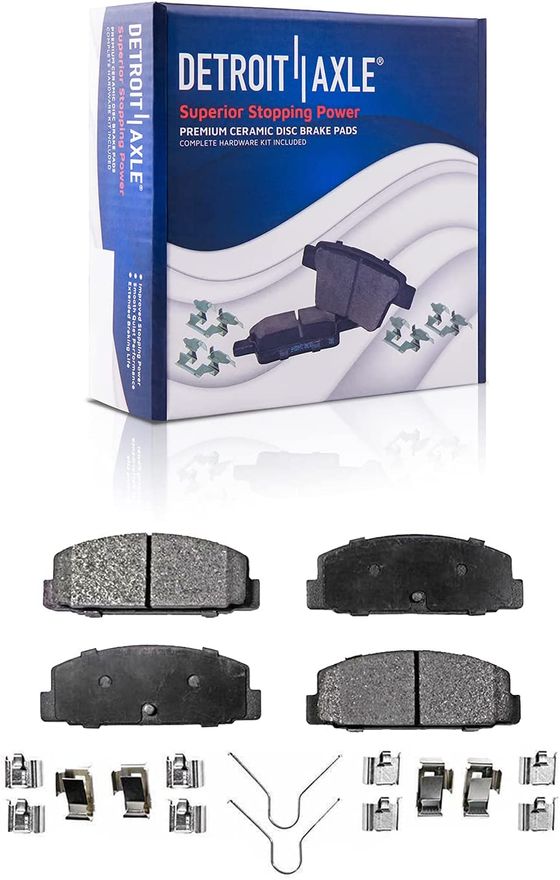 Rear Ceramic Brake Pad - P-482 x2