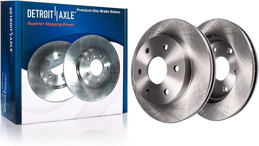 Rear Brake Rotors - R-55133 x2