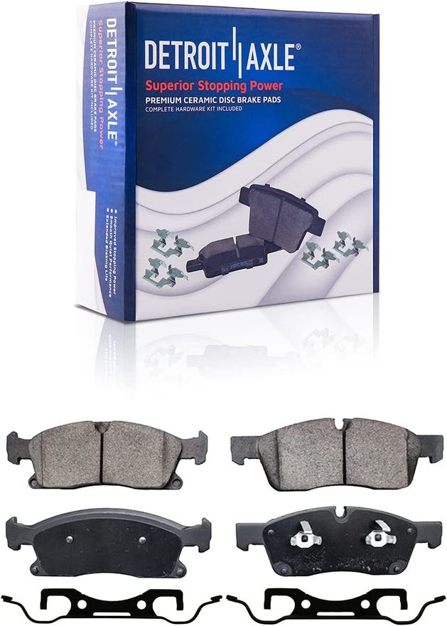 Front Ceramic Brake Pads - P-1629 x2