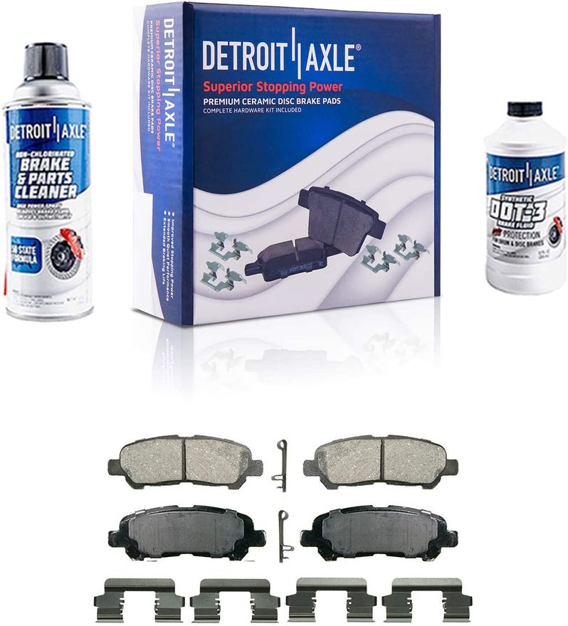 Rear Ceramic Brake Pad - P-1325 x2