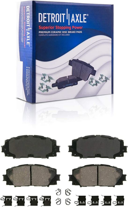 Front Ceramic Brake Pads - P-1184 x2