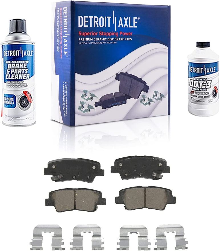 Rear Ceramic Brake Pad - P-1544 x2