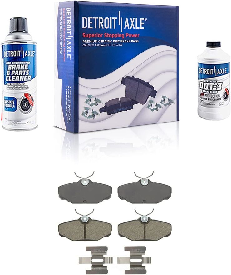 Rear Ceramic Brake Pad - P-610 x2