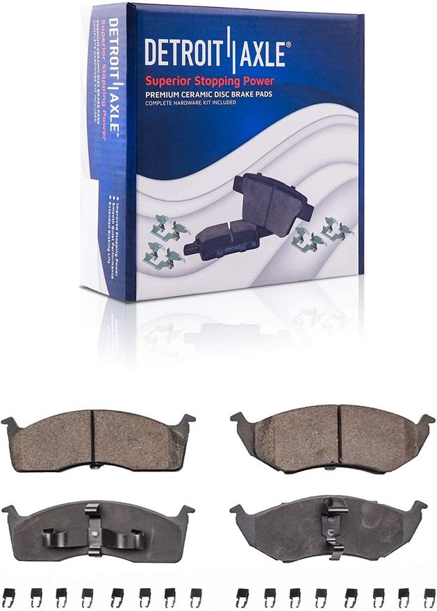 Front Ceramic Brake Pads - P-591 x2