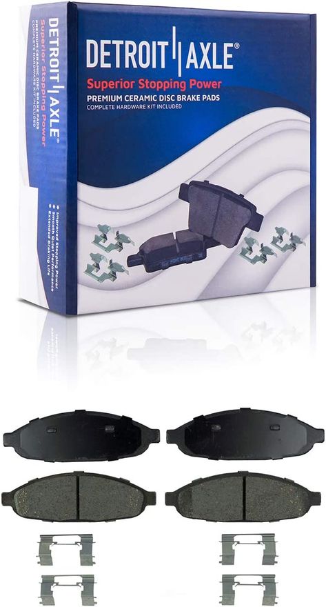 Front Ceramic Brake Pads - P-997 x2