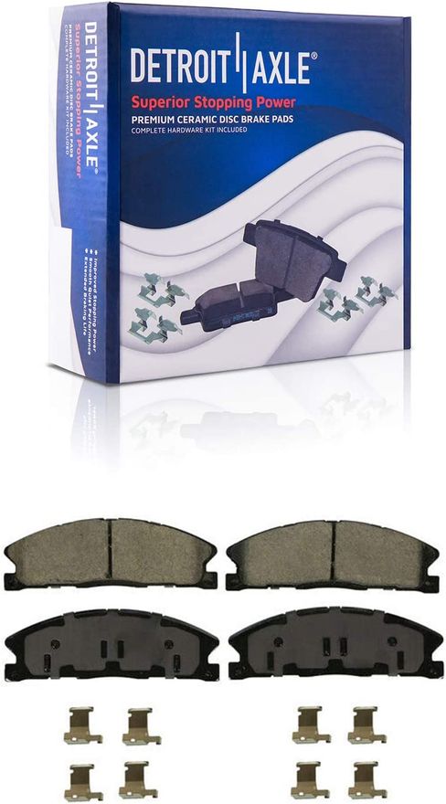 Front Ceramic Brake Pad - P-1611 x2