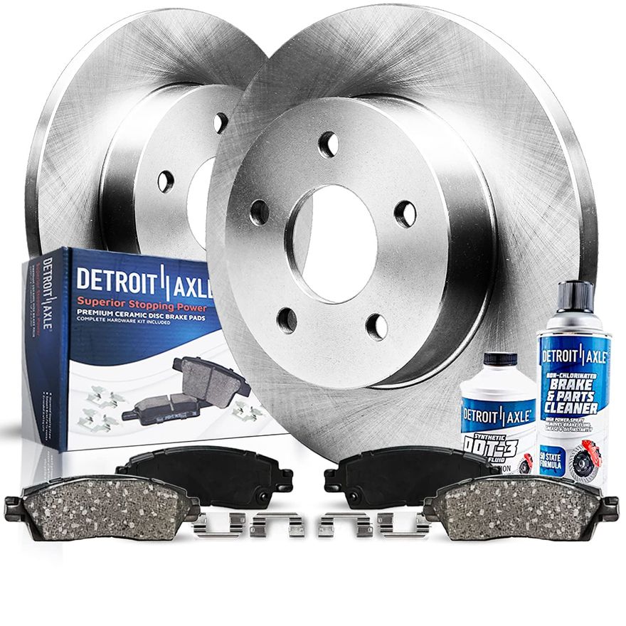 Main Image - Rear Disc Rotors Brake Pads Kit