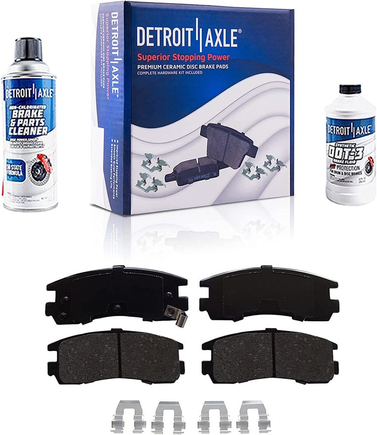 Rear Ceramic Brake Pad - P-698 x2