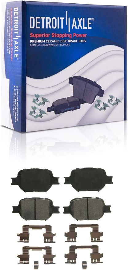 Front Ceramic Brake Pads - P-817 x2