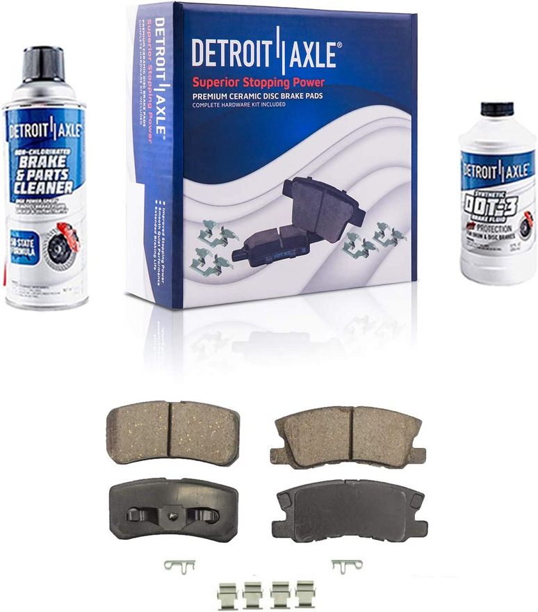 Rear Ceramic Brake Pads - P-868 x2