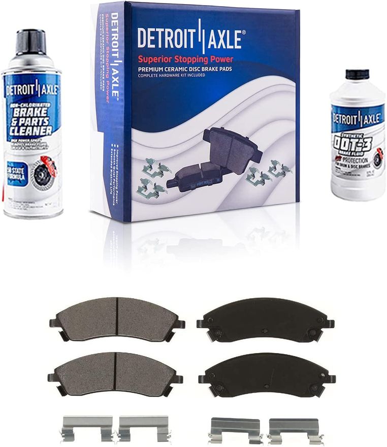 Front Ceramic Brake Pad - P-1019 x2