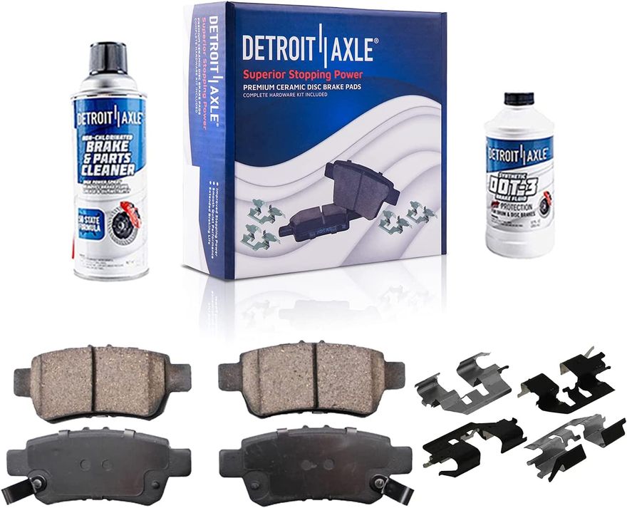 Rear Ceramic Brake Pad - P-1088 x2