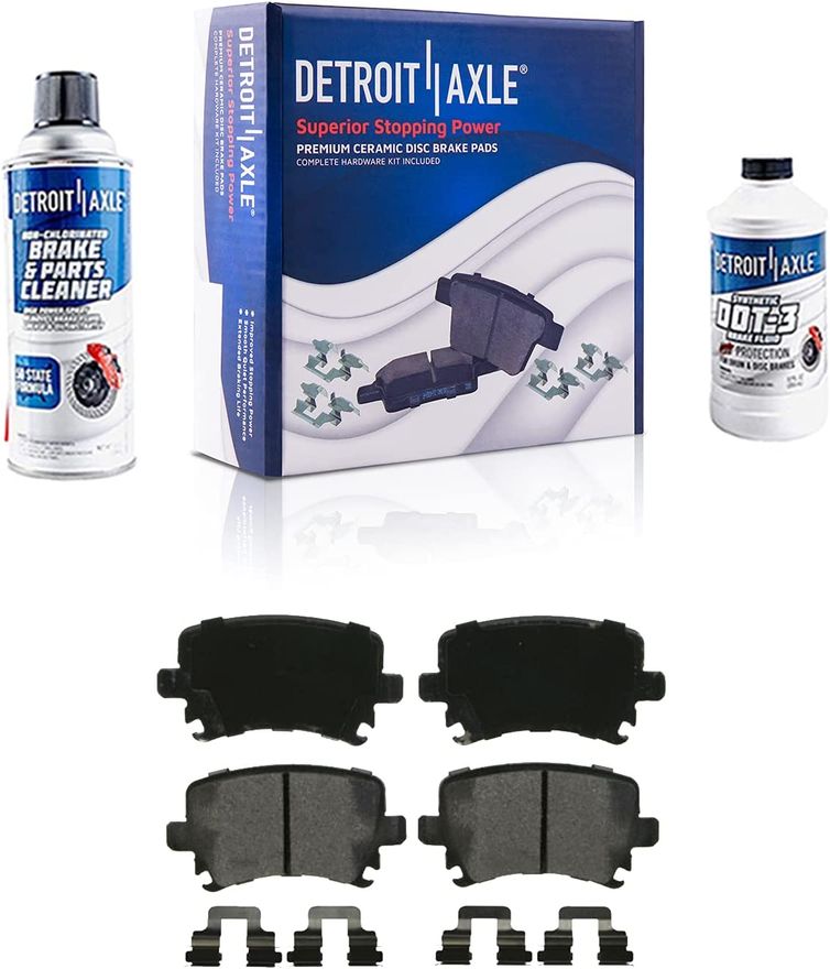 Rear Ceramic Brake Pads - P-1108 x2