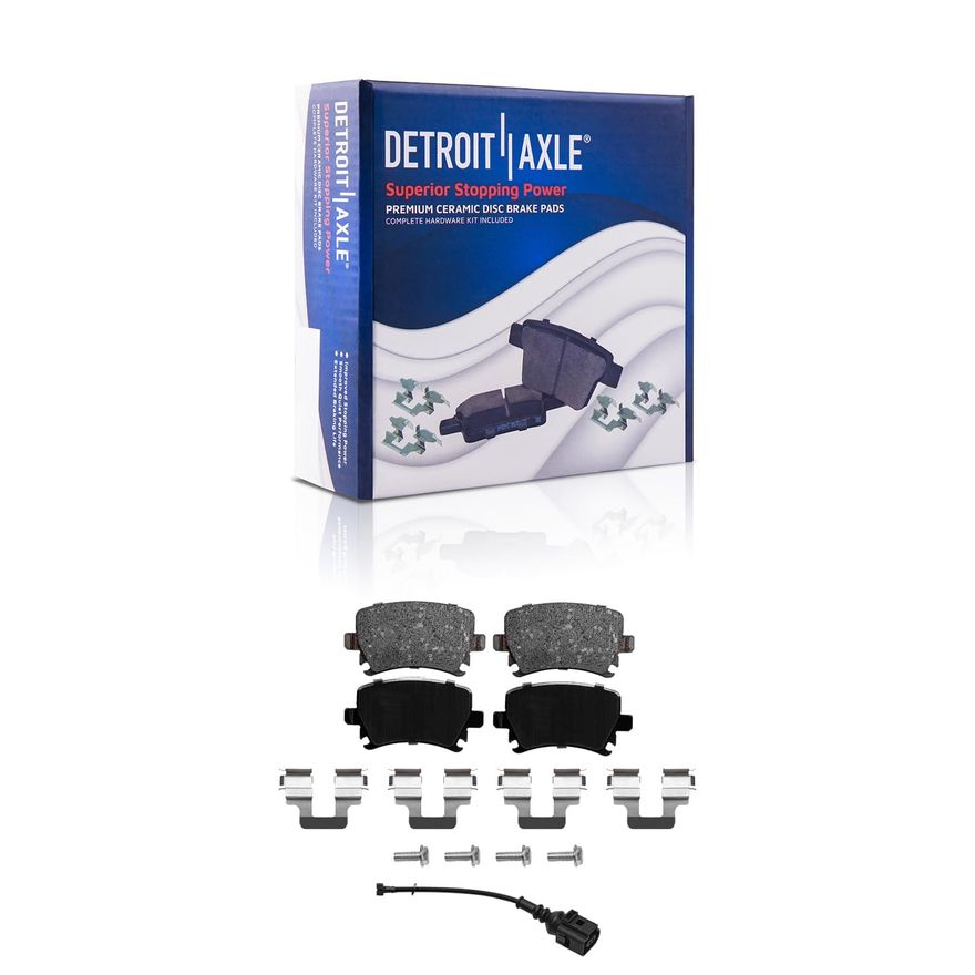 Rear Ceramic Brake Pads - P-1108 x2
